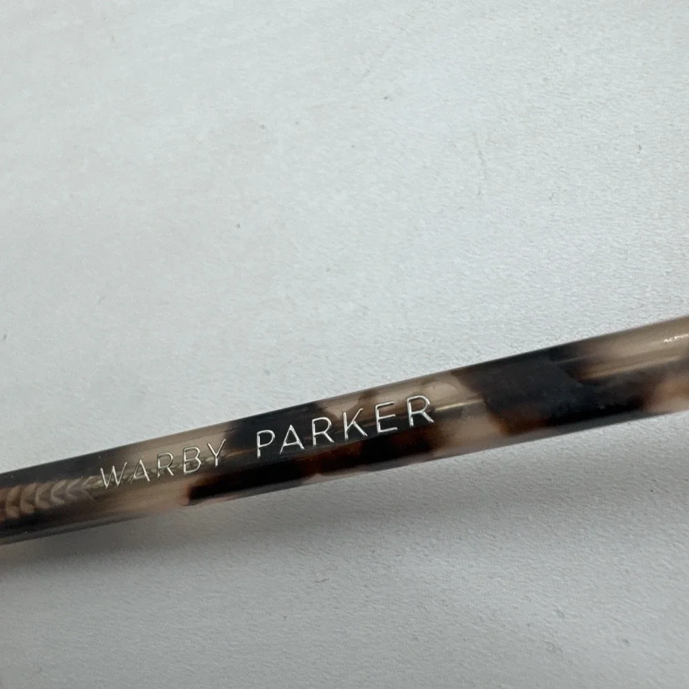Warby Parker Louise SM 286  Lavender Tortoise Cat Eye Eyeglasses 52-15 140